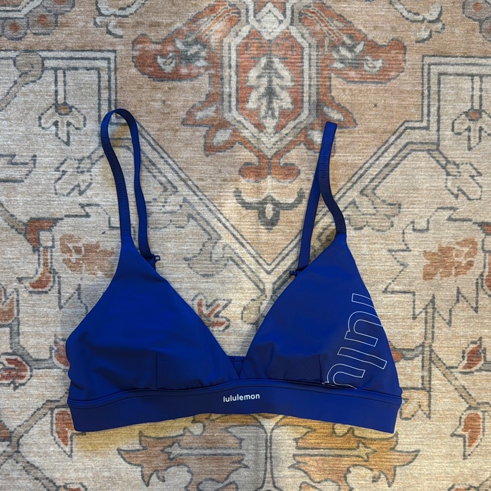 Lululemon sports bra royal blue (regular and clip for racerback style)